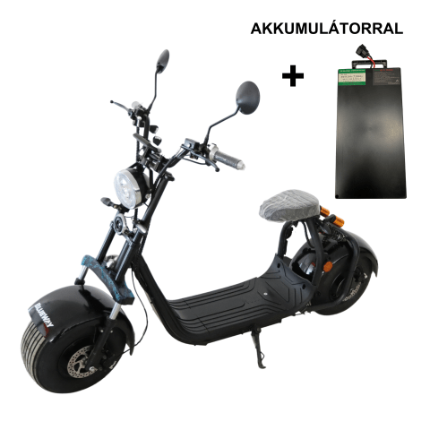 BlueWay RS15 fekete elektromos roller akkumulátorral BlueWay RS15 fekete elektromos roller akkumulátorral