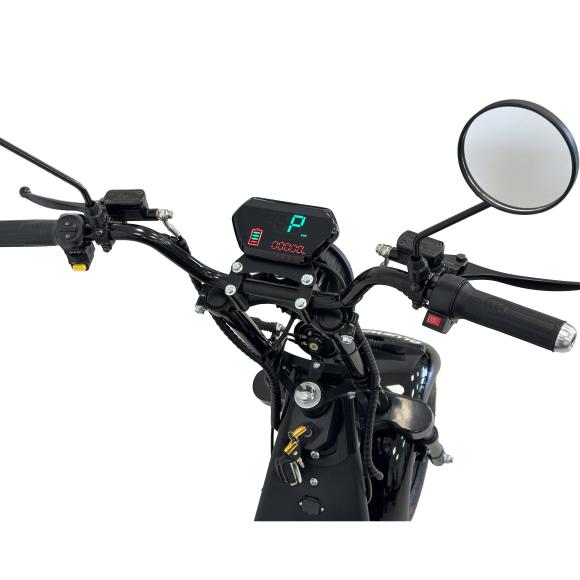 BlueWay RX15 fekete elektromos robogó akkumulátor nélkül_3